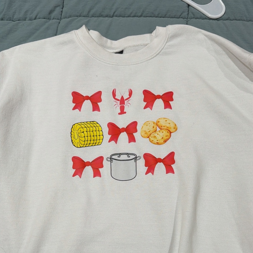 White crewneck